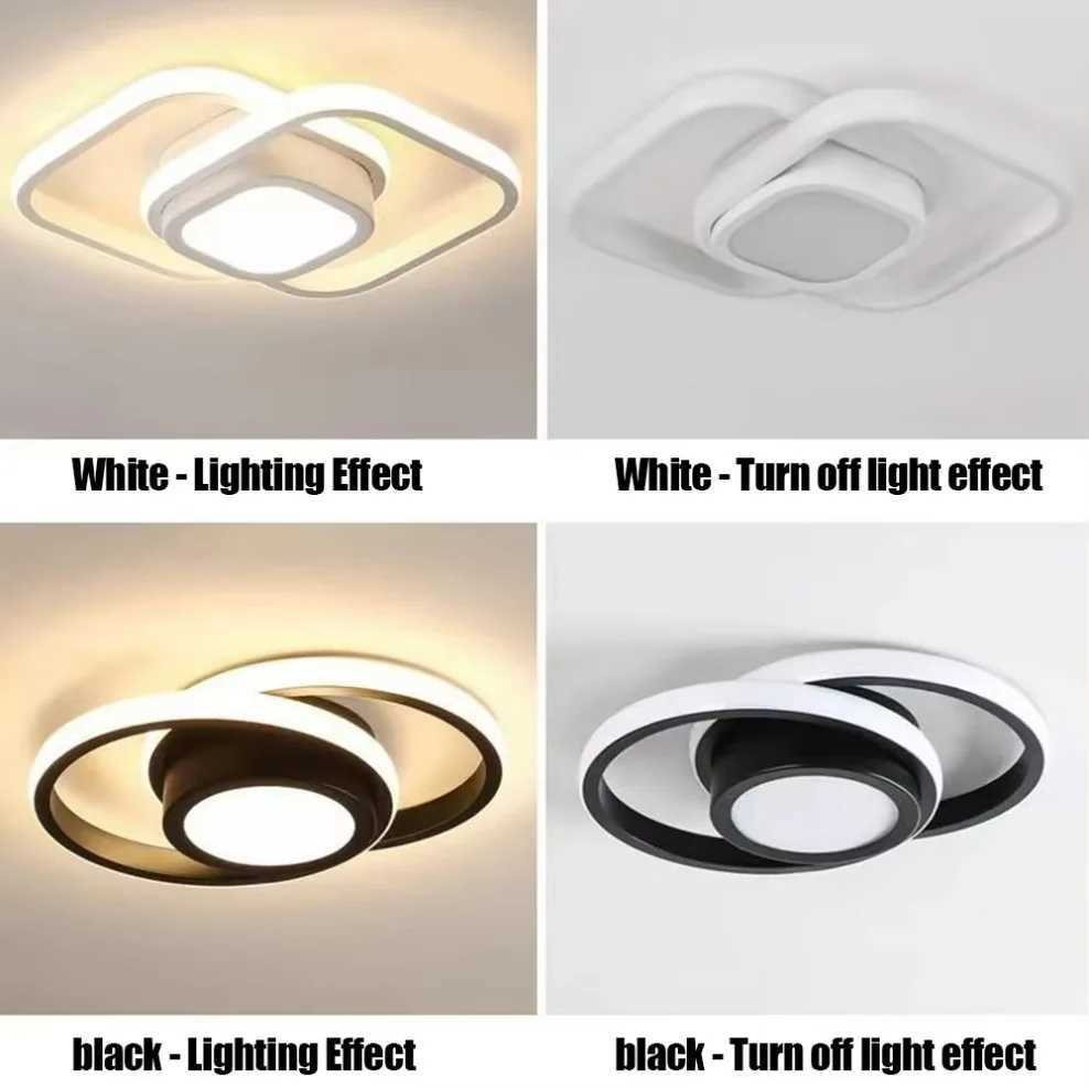 Nordic Indoor LED Ceiling Lamps for Corridor Balcony Aisle LED Ceiling Lights lamp Interior Lighting 3-color lamp AC85-265VXJ2500613