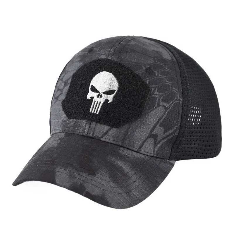 Outdoor Camouflage Baseball Cap Spring Summer Net Hat Outdoor Sun Hat Sports Cap W250614