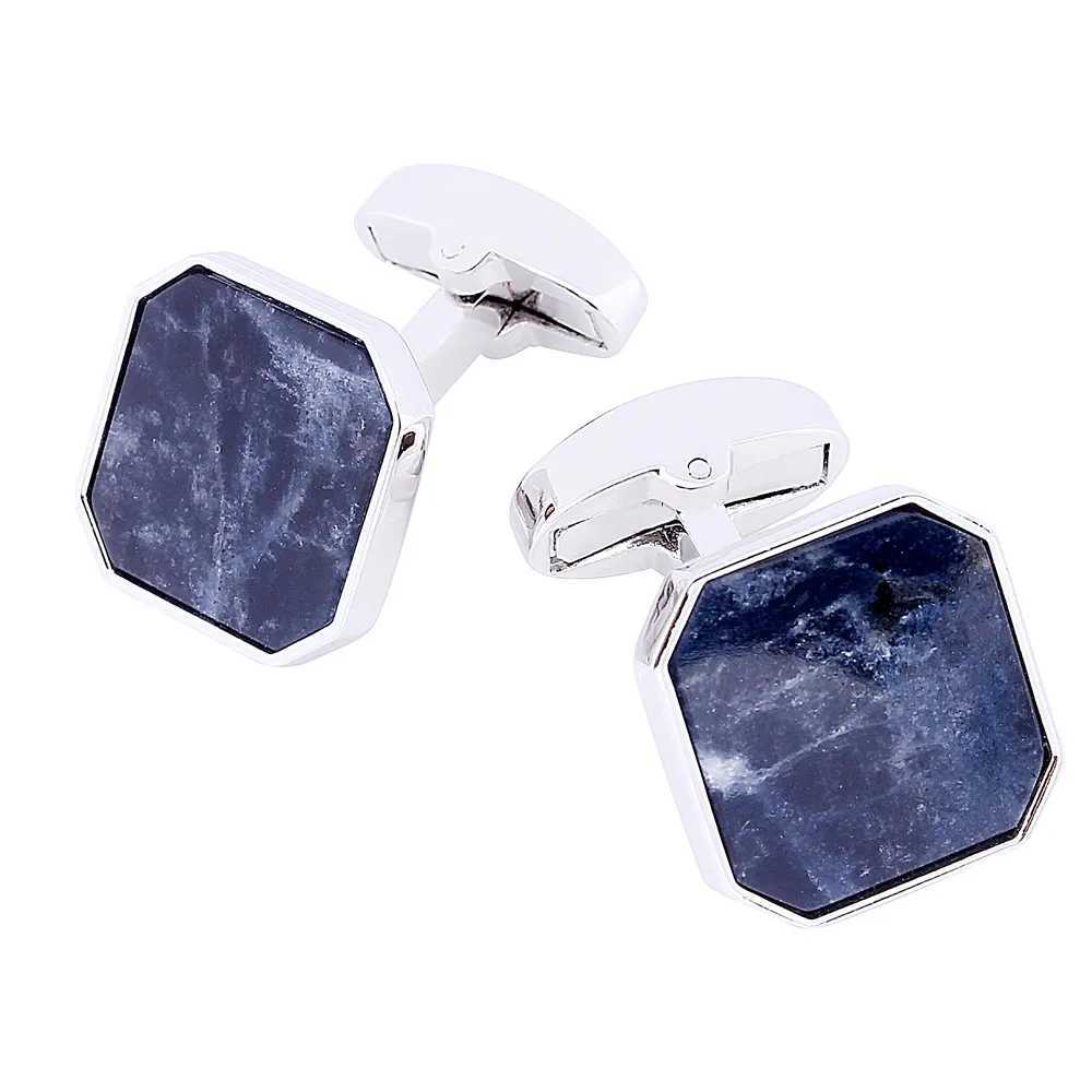 HAWSON Classic Mens Cufflinks Square Vintage Shell Pearl 2 Buttons French Shirts Cuff Links Fashion Jewelry for WeddingXJ250614