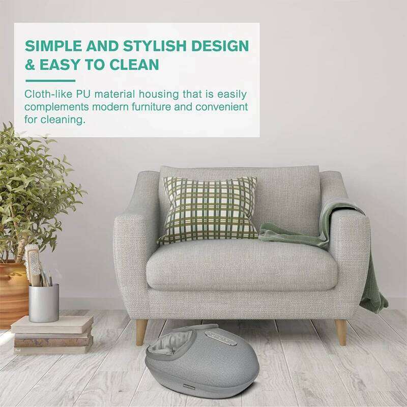 Medcursor Foot Massager Heating Therapy Adjustable Shiatsu Deep Kneading Roller Muscle Relaxation Pain Relief For Home Office