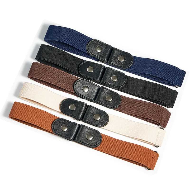 Simple Fashionable Belt Invisible Elastic Versatile Clothing Decoration Jeans Buttonless Elastic Belt Mens Invisible Belt X250614
