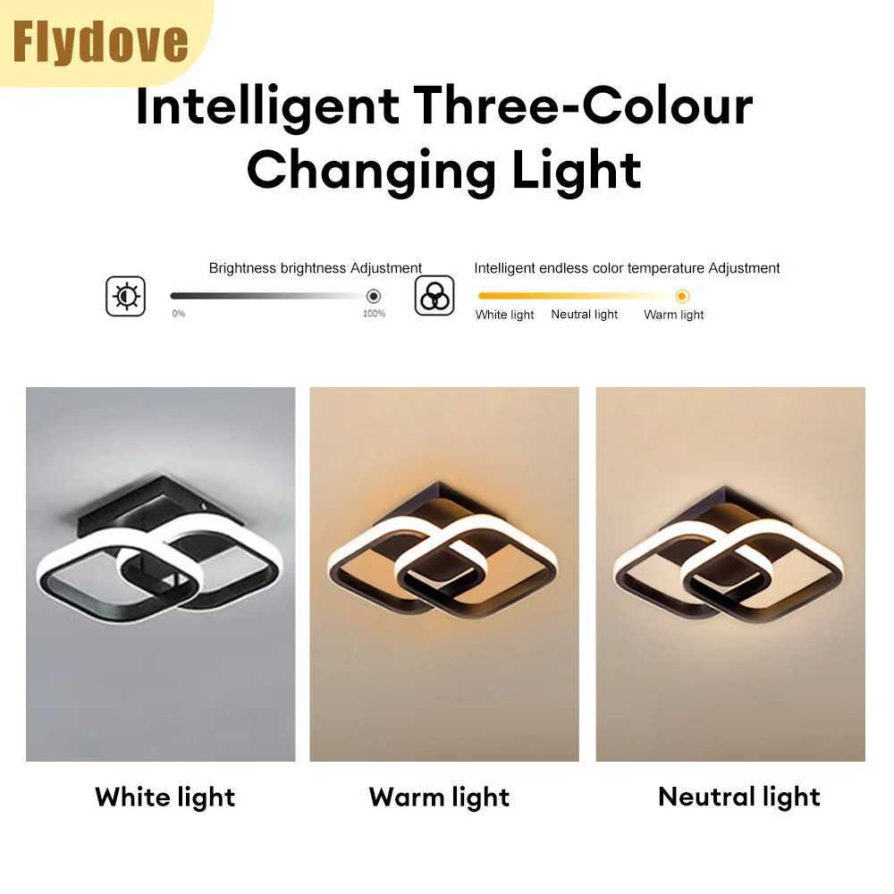 Nordic Minimalist LED Ceiling Chandelier Creative Dressing Room Kitchen Living Room Passage Home Lighting Decoration AC85-265V XJ2500613