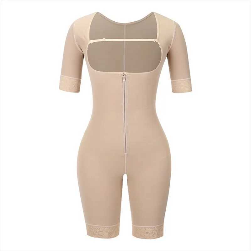 Body Shaper Women Slimming Shapewear butt lifter shaper tummy fat burner Colombian Reductive Girdles Underbust Corset Bodysuit XJ250614