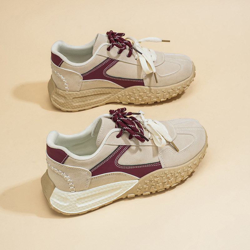 Ddmysports Summer Women S New Breathable Agan Korean Version Versatile Thick Soft Sole Sports Casual Dad Trend Shoes Outdoor Shoes