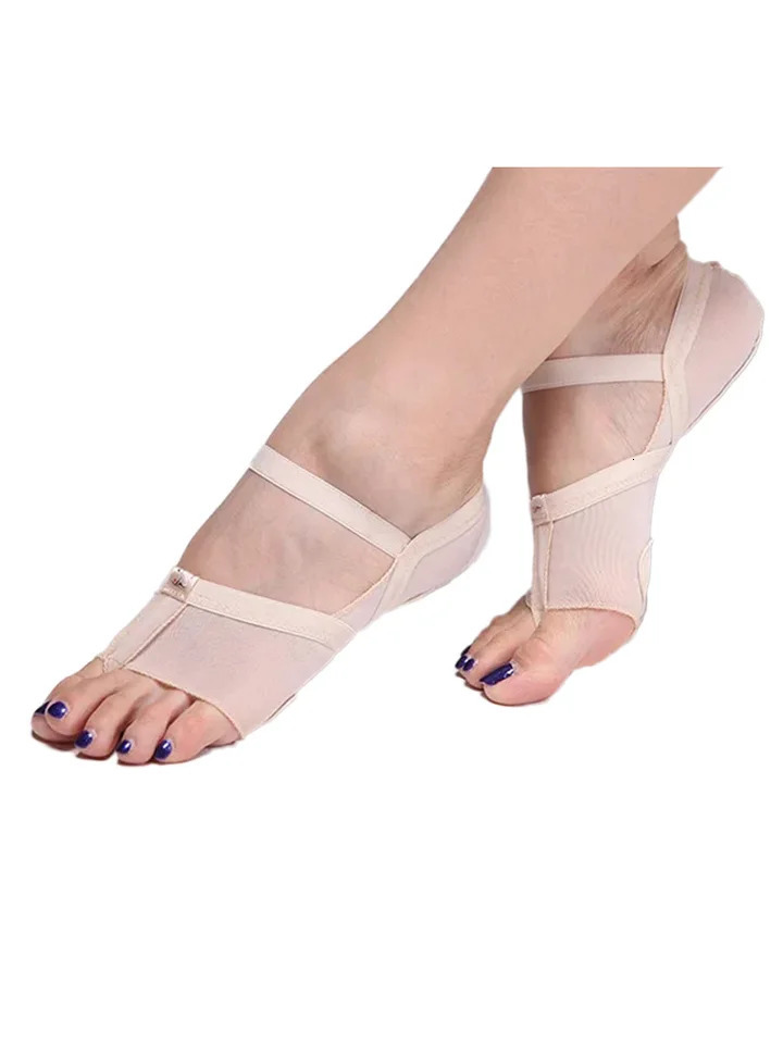 1 Pair Cotton Foot Pad Belly Ballet Dance Toe Pad Practice Shoes Foot Protection Dance Socks Gaiters High-heeled shoe Pad FX1021 250613