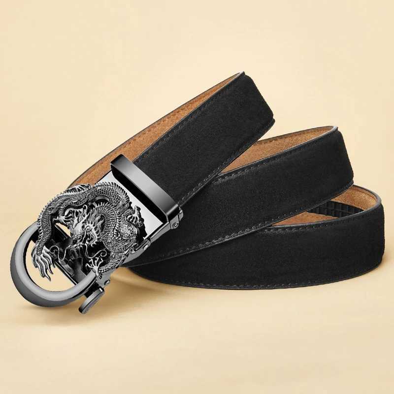 Fashion Automatic Buckle Belt for Men Famous Brand Business Belt Men PU Leather Waist Straps Black M Jeans Belts for Men X250614