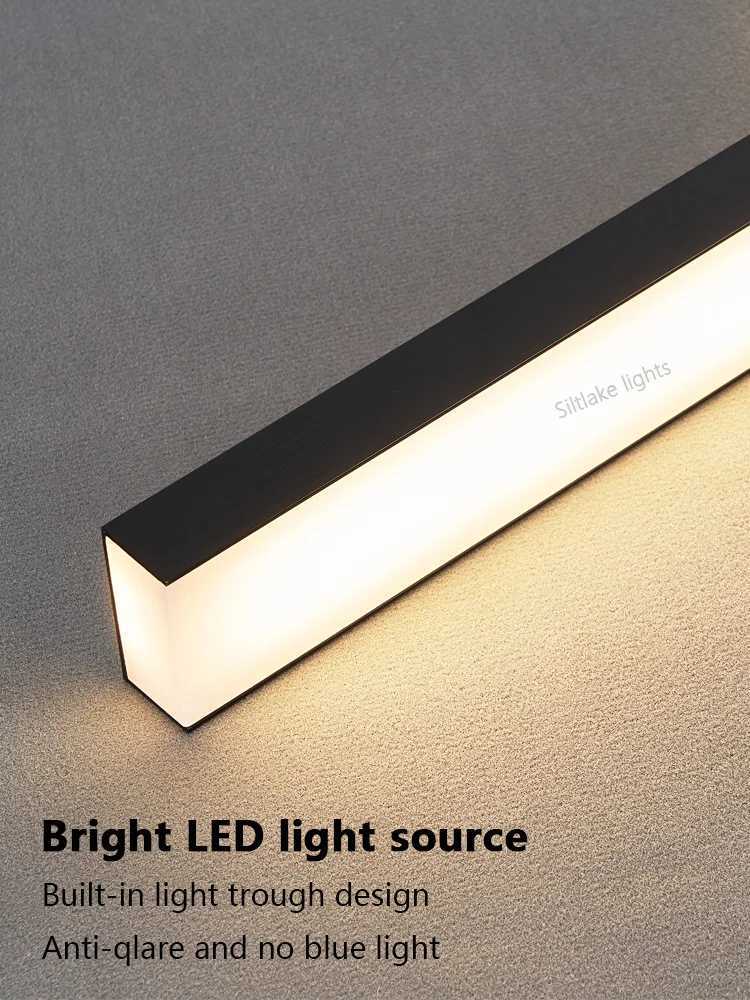 New restaurant chandelier modern simple dining room table bar lights long strip spotlight creative designer pendant lampsXJ2500613