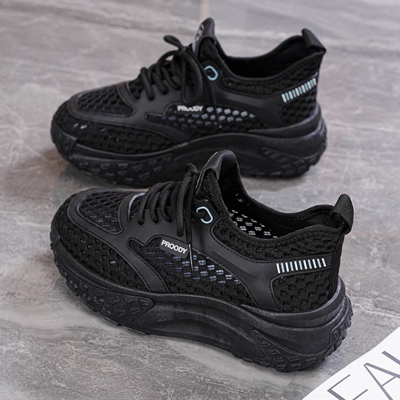 Ddmysports Super Popular INS Korean Style New Dad For Women Summer Student Running Sports Casual Mesh Breathable Shoes Outdoor Shoes