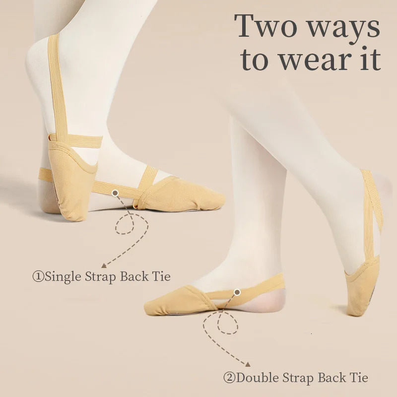 Rhythmic Gymnastic Shoes Elastic Half Shoes Ballet Shoes Ballet Flat Slippers Dance Shoe Microfiber Girls Kids Women Belly Shoes 250613