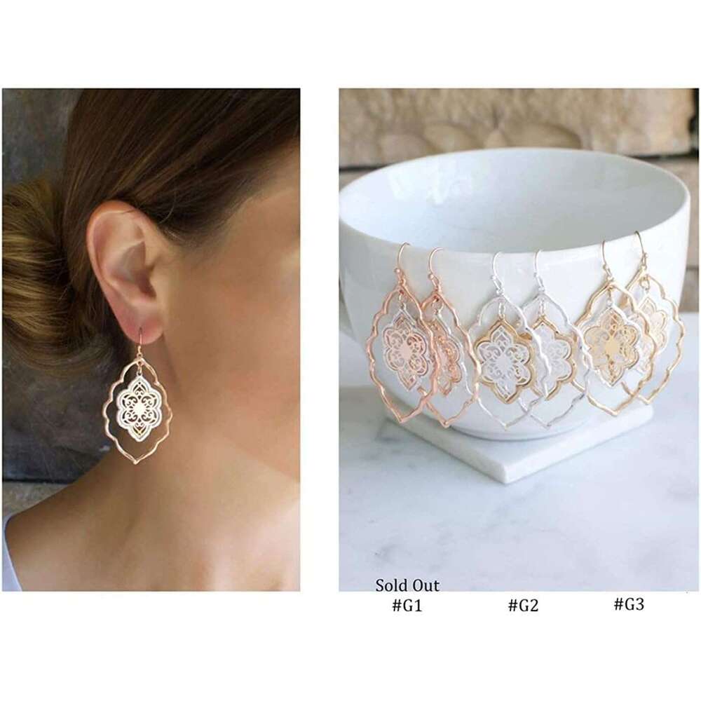 out Chandelier Earrings Women Dangling Tassel Jewelry Gifts for Sisters Mom Friends