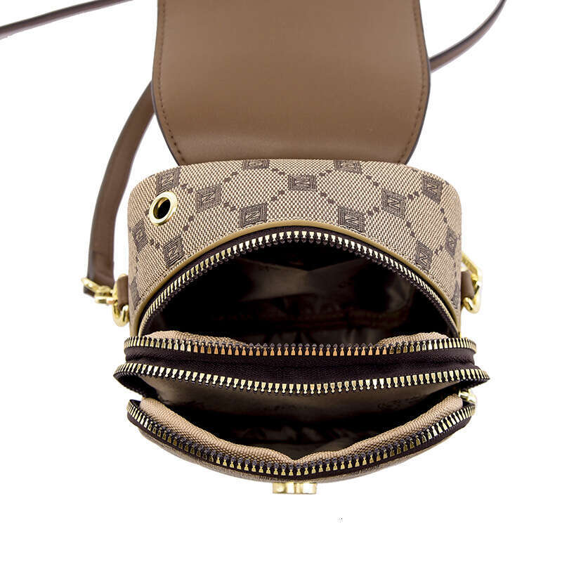 Phone For Women New Small High-End Fashion Printed Crossbody Large Capacity Multi-Compartment Women's Bag