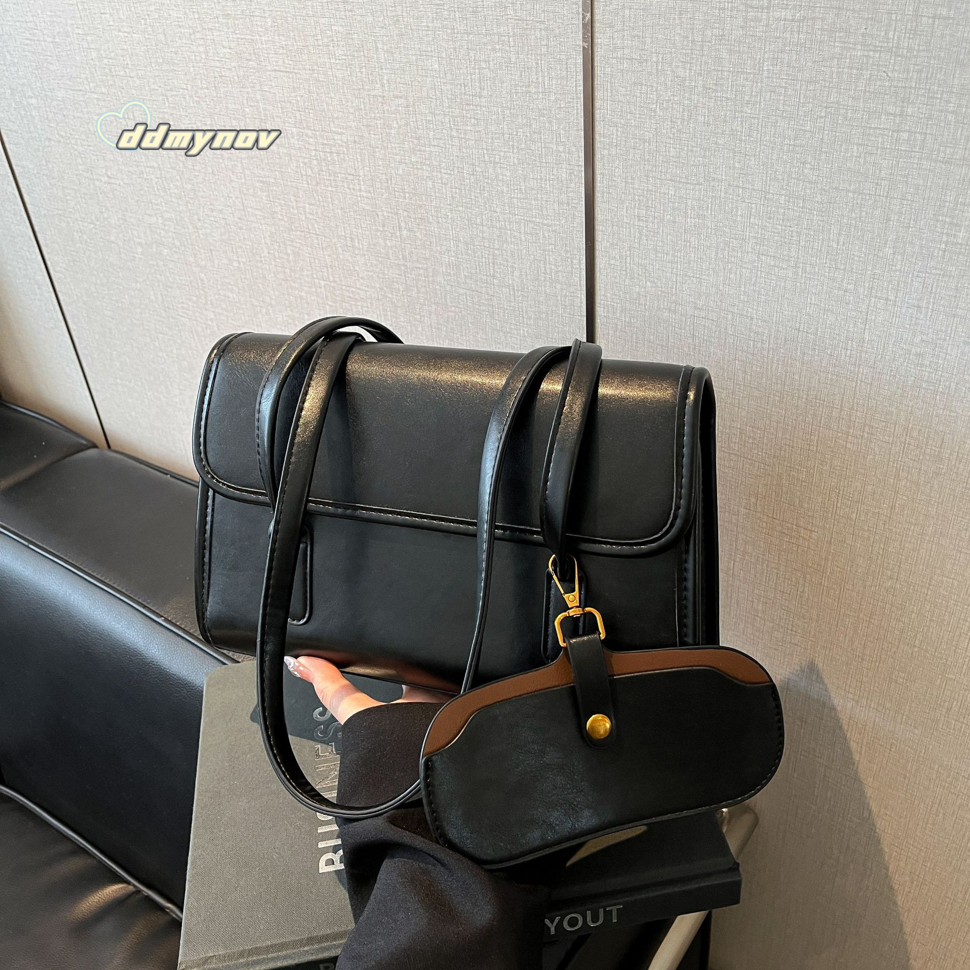 Fashion Underarm for Women 2025 New Korean Style Handbag Large Capacity Commuter Versatile Shoulder Bag ddmynov