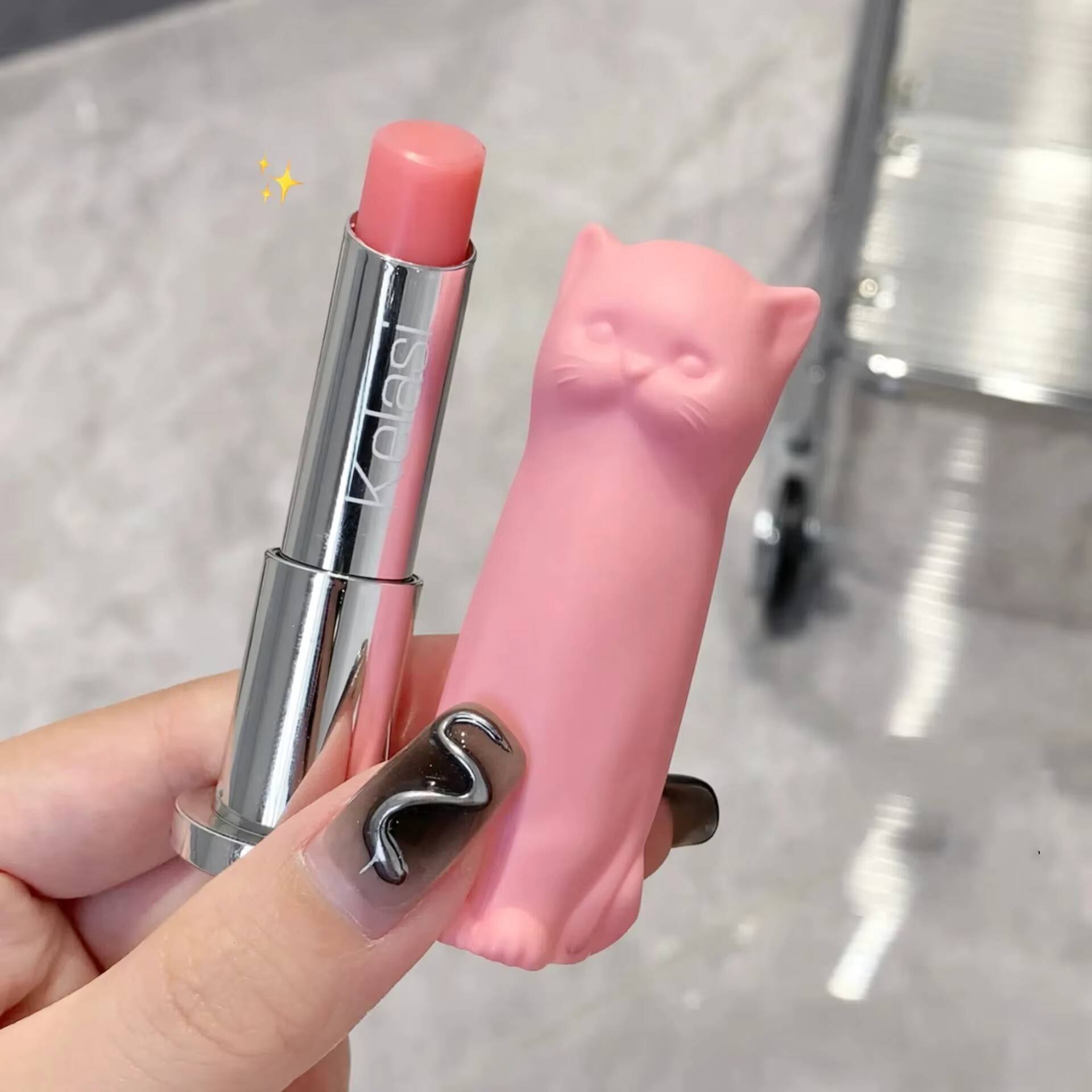 Cat Balm Skin Fade Lipstick To Prevent Dryness Remove Dry Lines Moisturize Lipgloss Lip Care Nourishing Repair Cosmetics happy