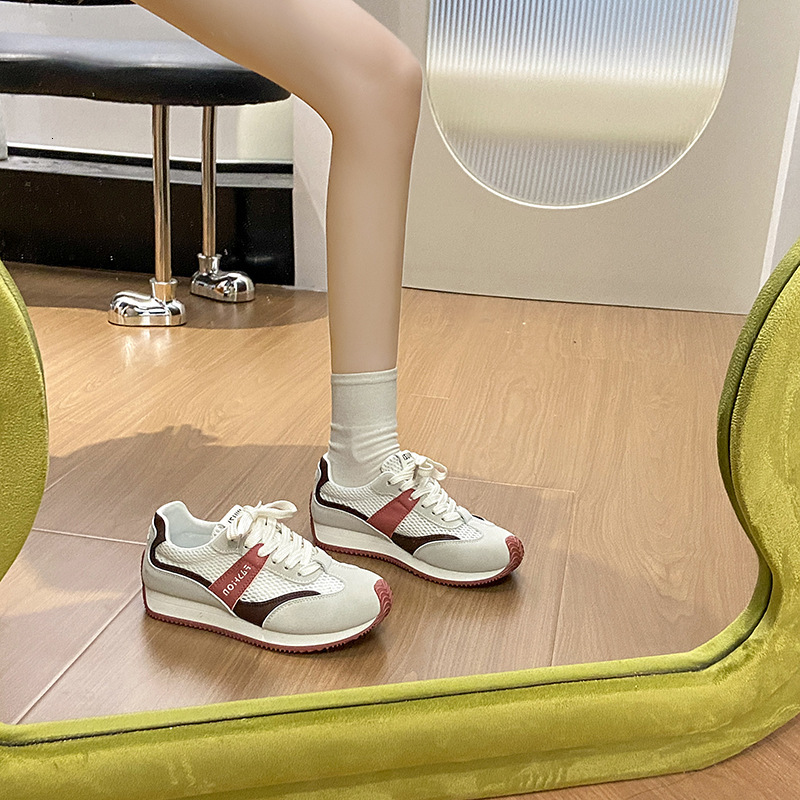 Ddmysports White Sneakers For Women Spring New Korean Style Female Students Casual Sports Versatile Agan Shoes Street Fashion FSCL Outdoor Shoes