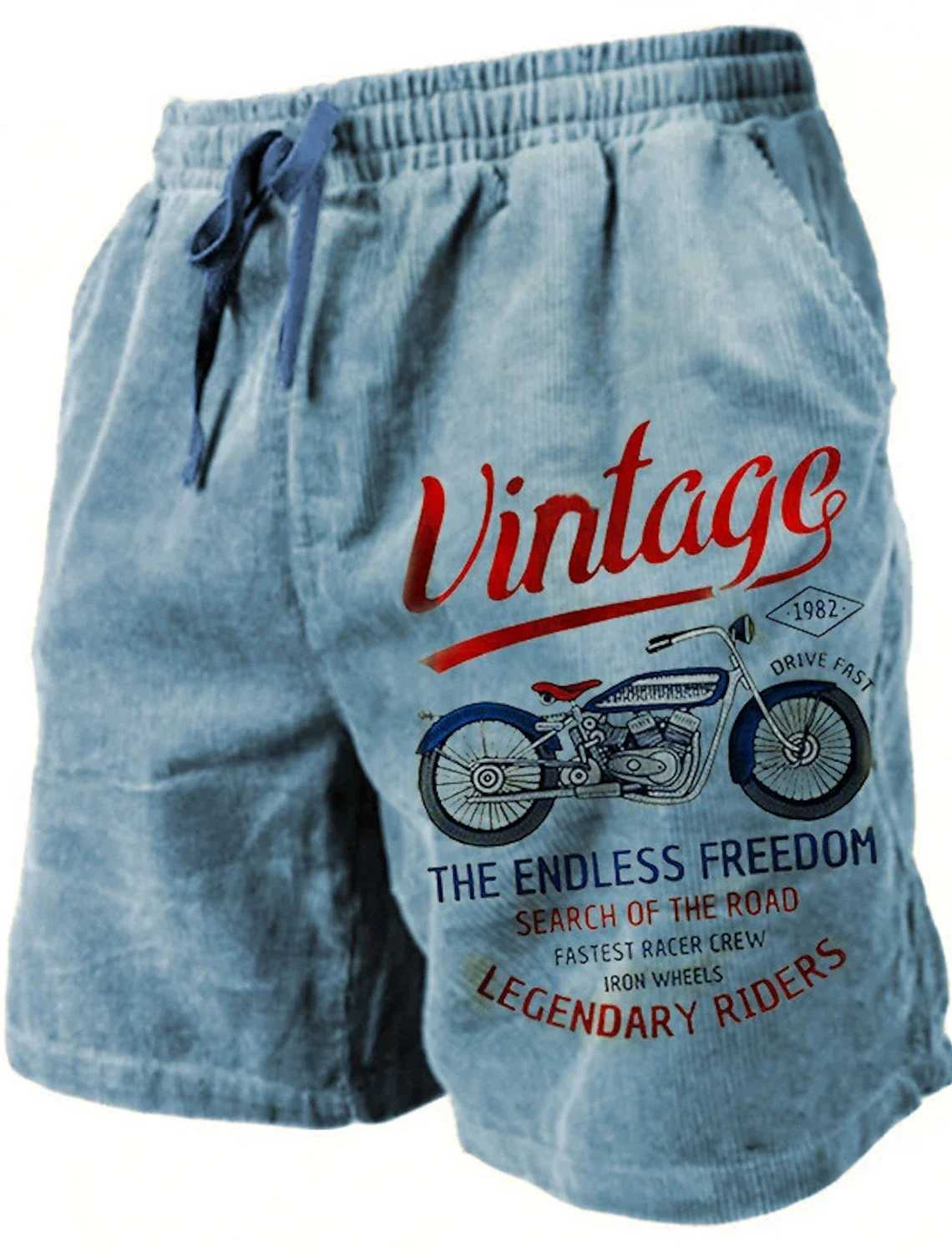 Mens Beach Heavy Motorcycle 3D Printed Shorts Mens Summer Breathable Shorts Fitness Street Shorts Mens Breathable 2025 W250614