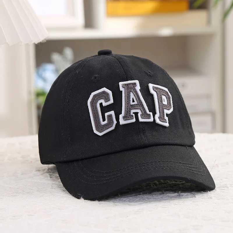 CAP Letter Childrens Baseball Cap Breathable Thin Sun Protection Caps for Boys and Girls Sports and Casual Sun Protection Caps W250614