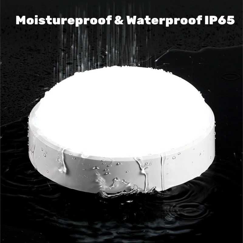 Outdoor Surface Mounted LED Ceiling Lamp 12W/15W/20W Waterproof IP65 Round Bathroom Light Garden Porch Moistureproof Wall LightsXJ2500613