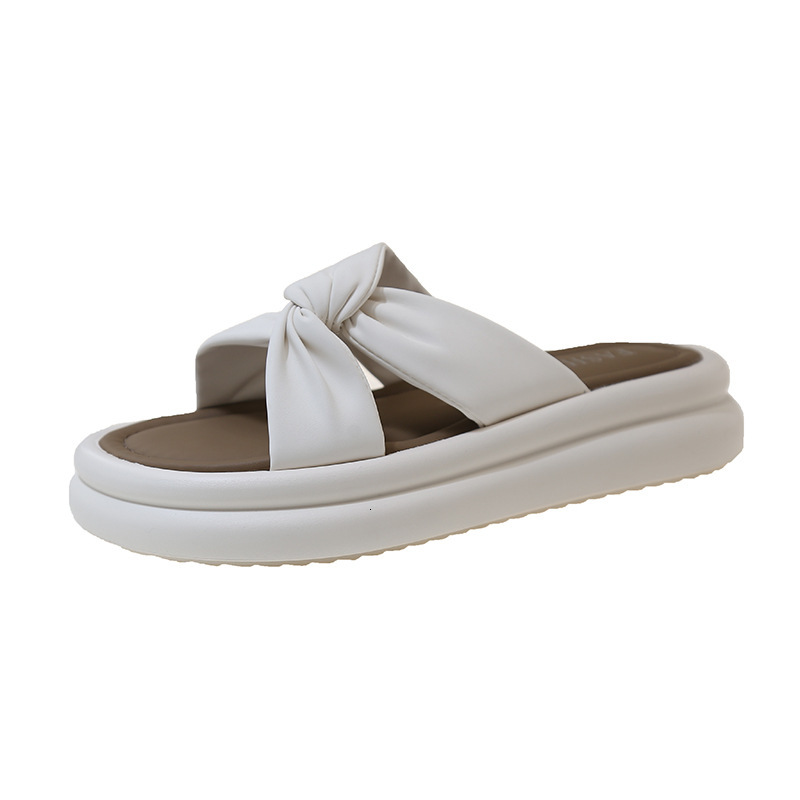 Ddmyoutdoor Trendy Platform Thick Sole For Women Summer Fashion Cross Outdoor Sandals New Beach Slippers Outdoor Shoes
