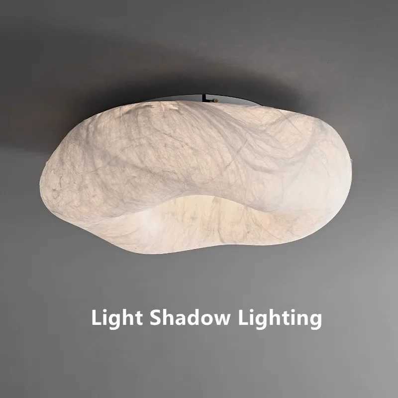 Wabi Sabi Cloud Handmade Imitation Silk Ceiling Light Living Room Entrance Hallway Light Japanese Design Bedroom and Study Light XJ2500613