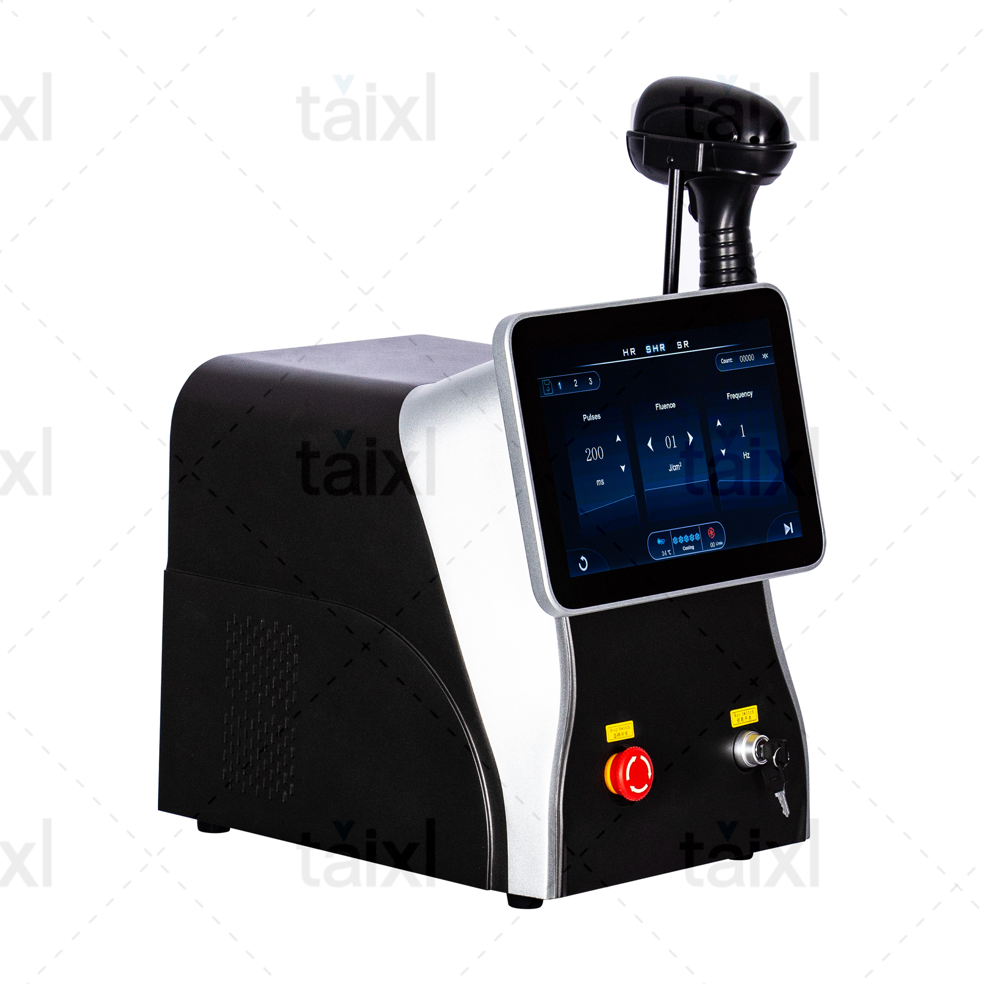808nm diode laser 3 wavelength professional body hair removal machine. Long term painless hair removal beauty salon and Family