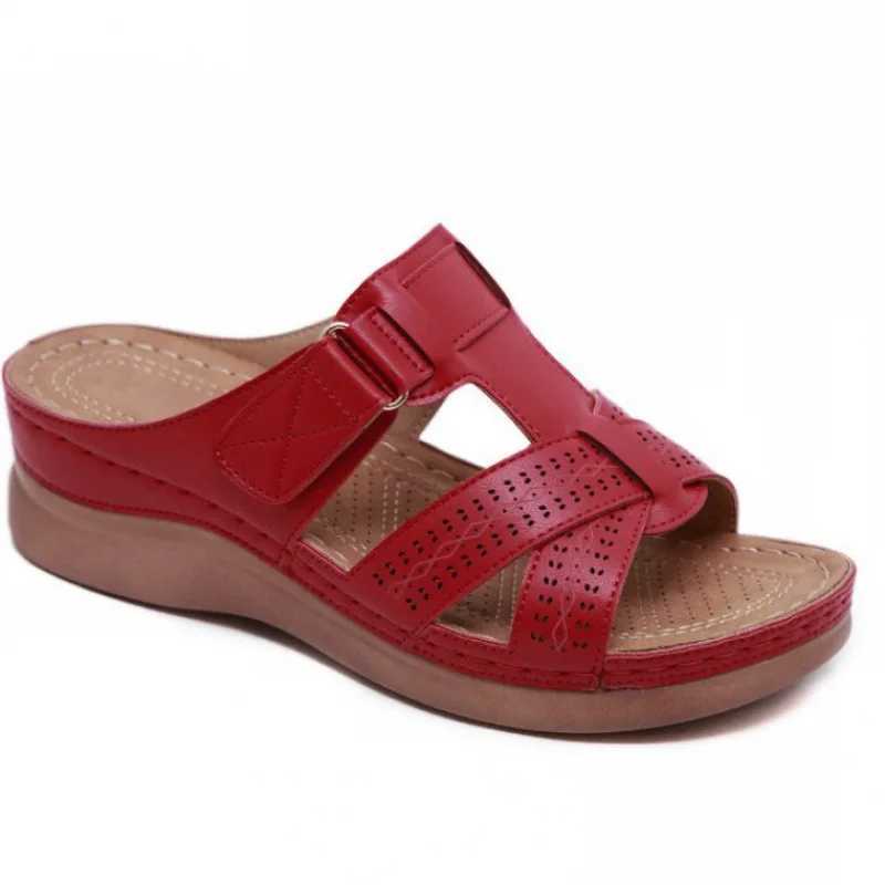 New Summer Women Wedge Sandals Premium Orthopedic Open Toe Sandals Vintage Anti-slip Casual Female Platform Shoes. Z250614