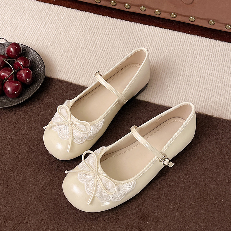 Ddmyoutdoor French Style Soft Sole Mary Jane For Women Chunky Heel Spring New Shallow Mouth Versatile Evening Dress Matching Granny Shoes Outdoor Shoe