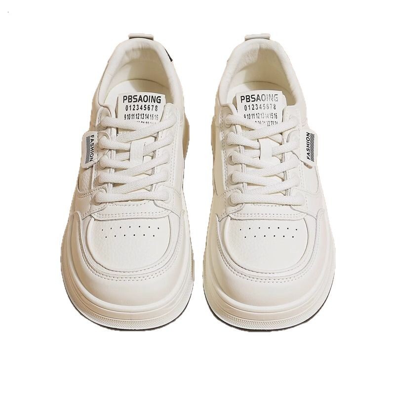 Ddmysports New Thick Soled White Sneakers For Women Spring And Summer Height Increasing Versatile Casual Sports Shoes Outdoor Shoes