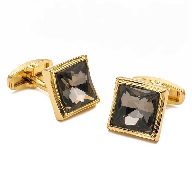 High quality blue crystal horse cufflinks for mens wedding French shirt badges and cufflinks factory direct wholesale XJ250614