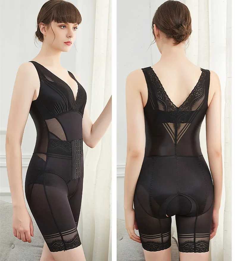 Shapewear Women Body Shaper One-pieces Bodysuit Corset Fajas Waist Shapers Sexy Lingerie Binder Underwear Woman ClothingXJ250614