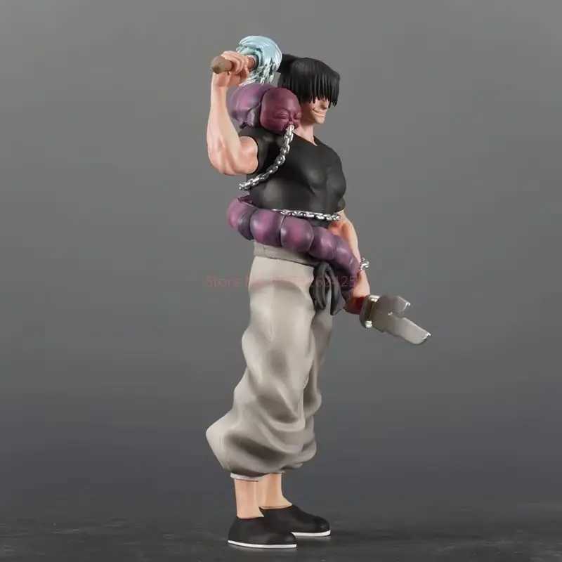 21cm Toji Figure GK Jujutsu Kaisen Figurine King of Artist Fushiguro Toji Action Figures Standing Model PVC Festival Toy Gifts XJ250614
