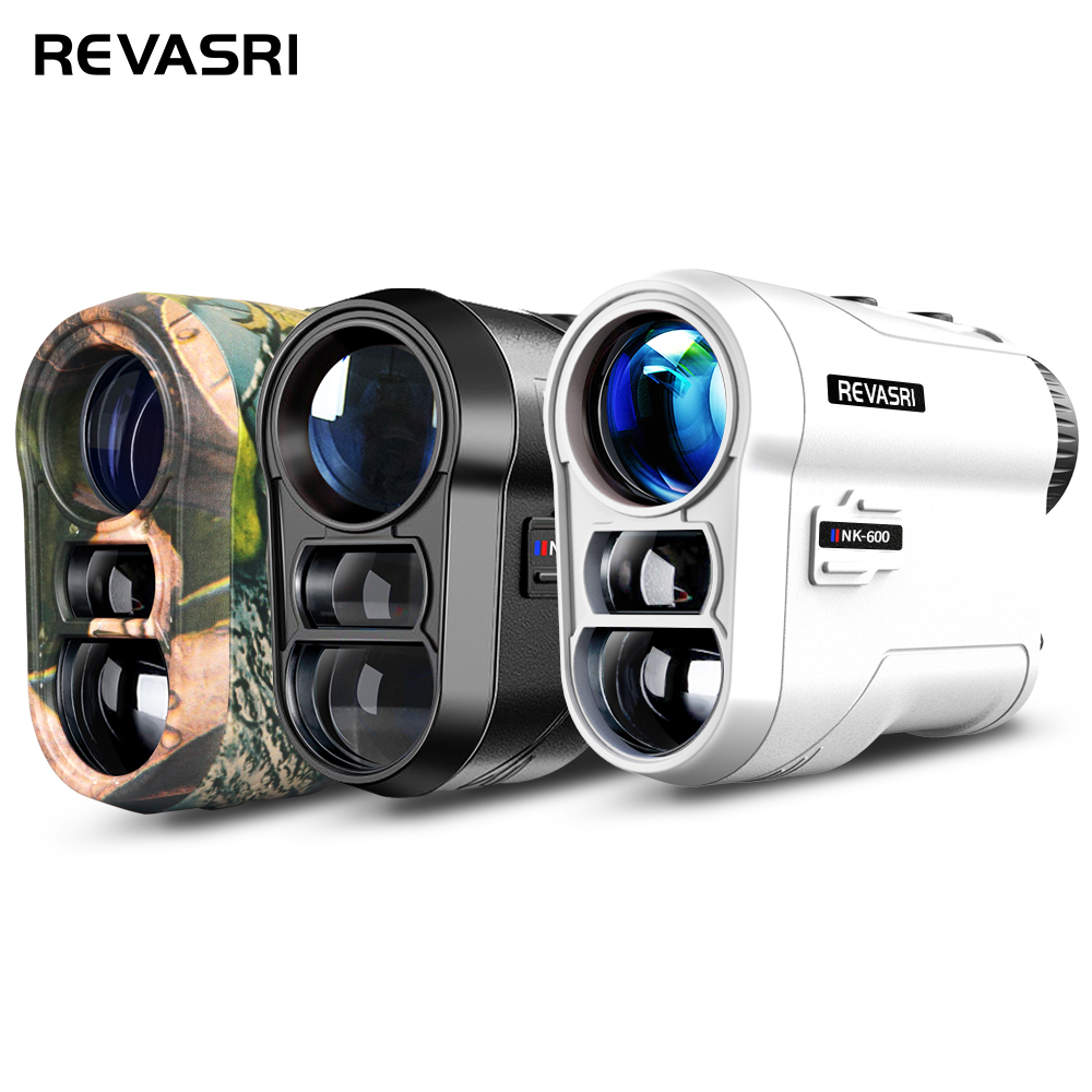 REVASRI Golf Rangefinder Rechargeable Distance Meter with Slope Switch and Flag Lock Vibration for Golfing or Hunting Promotion