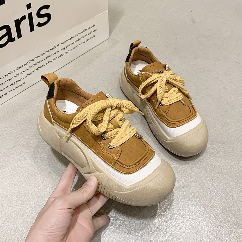 Ddmysports Spring New Breathable Women S Versatile Thick Soled Casual Sneakers Trendy Dad Shoes For Outdoor Shoes