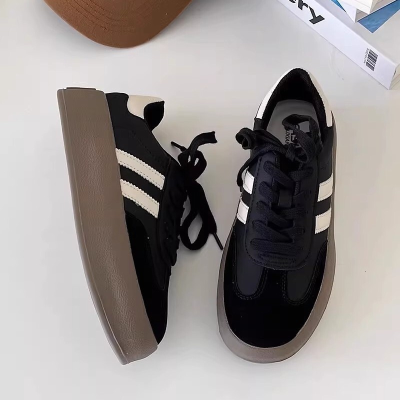 Ddmysports High Quality German Training Shoes New Spring Summer Thick Soled White Casual Sports Sneakers Outdoor Shoes