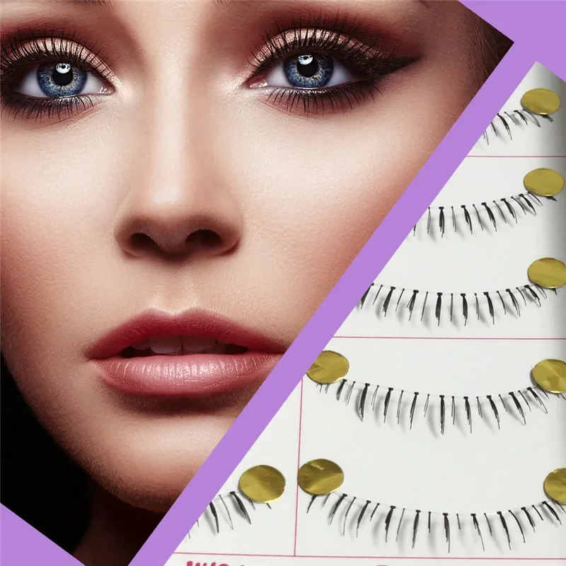 10 Pairs Lower Eyelashes Pack Different Styles Under Eye Lashes Soft Lower Eyelashes Handmade Clear Band Bottom Lashes 250614