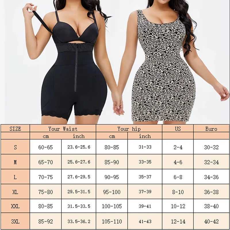 GUUDIA Hook Zipper Colombian Shapewear Butt Lifter Hip Enhancer Tummy Control Panties Body Shaper PantyBooty Enhance Shapewear XJ250614