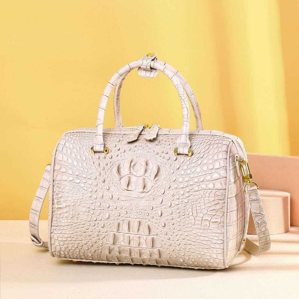 Women's Crocodile Skull Pattern High-end Ladies Handbag Fashion Classic Pillow Single Shoulder Crossbody Bag