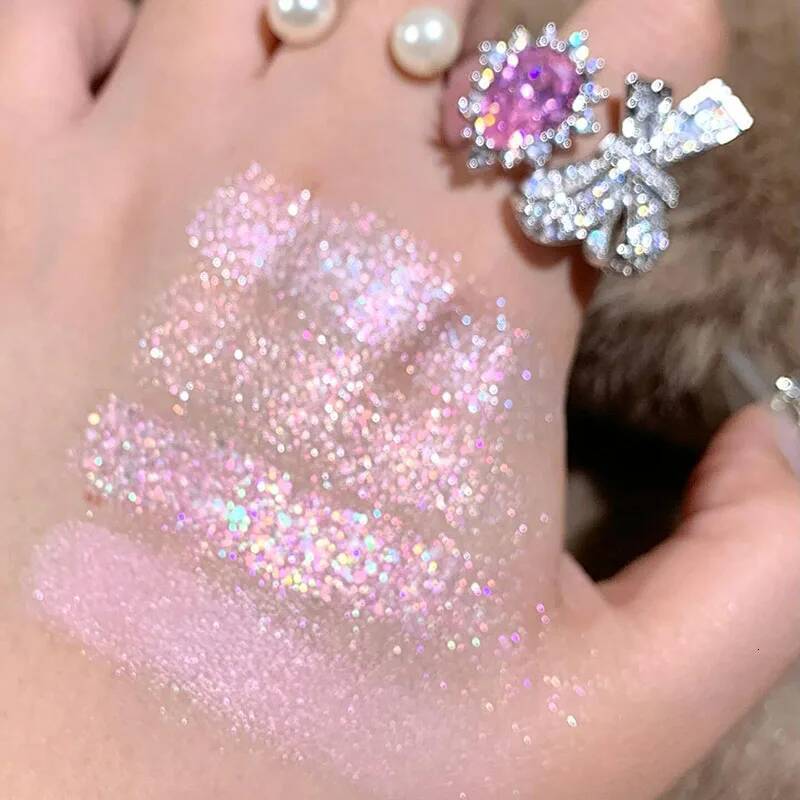 DIKALU 9-Color Sakura Eyeshadow Palette Glitter Matte Low Saturation Pink Brown Nude Makeup Shimmer Eye Pigments Long Lasting