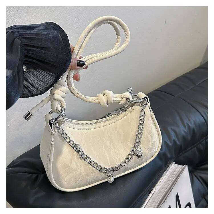 2025 Summer Trend Solid Color Shoulder Bag-Exquisite Foreign Style Crossbody Purse Casual Vegan Leather Bag For Work/Date/Travel