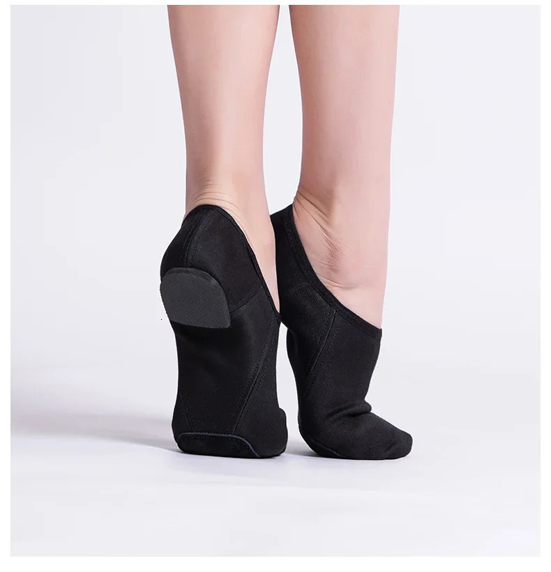 Adult Elastic Canvas Jazz Dance Shoes Modern Indoor Practice Dancing Shoe Ultra-Stretch Soft Bottom Teachers Sneakers Women 250613