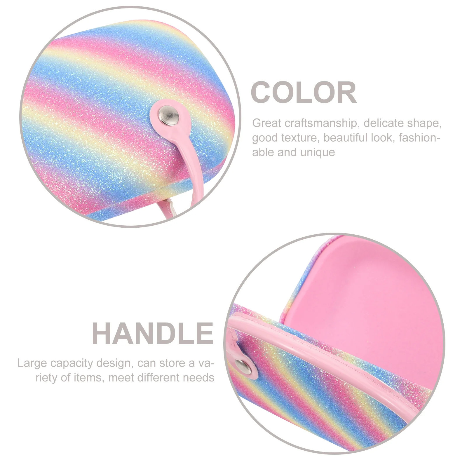 Portable Cute Case Children Coin Purse Holder Kids Cloth Storage Travel Pencil Eyewear Bag With Handle Goggles 250610