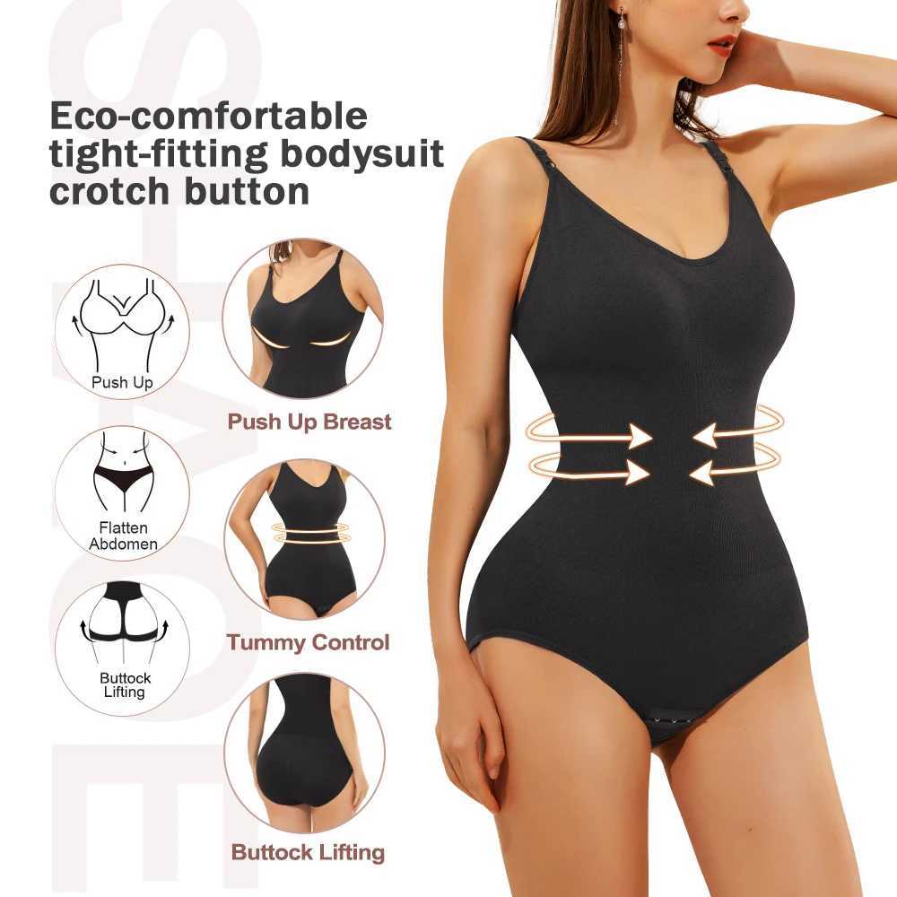 Women Body Suit Shapewear Slimming Waist Tummy Control Underwear Girdle Gym Fitness XJ250614