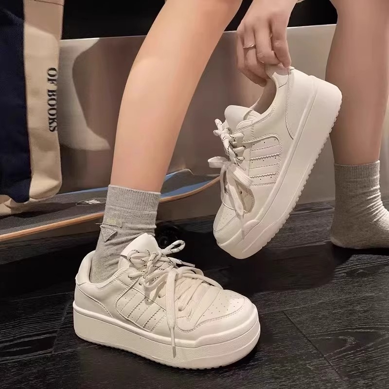 Ddmysports Women S Thick Soled Sports Shoes Spring New Fashion Versatile Soft Lightweight Casual Sneakers Outdoor Shoes