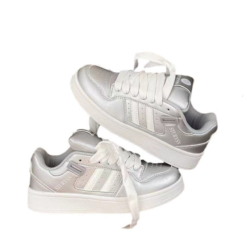 Ddmysports Korean Style Thick Soled Color Block Bread Shoes Men Ins Trend Autumn New Couple S Versatile Casual Sports Sneakers For Women Outdoor Shoes