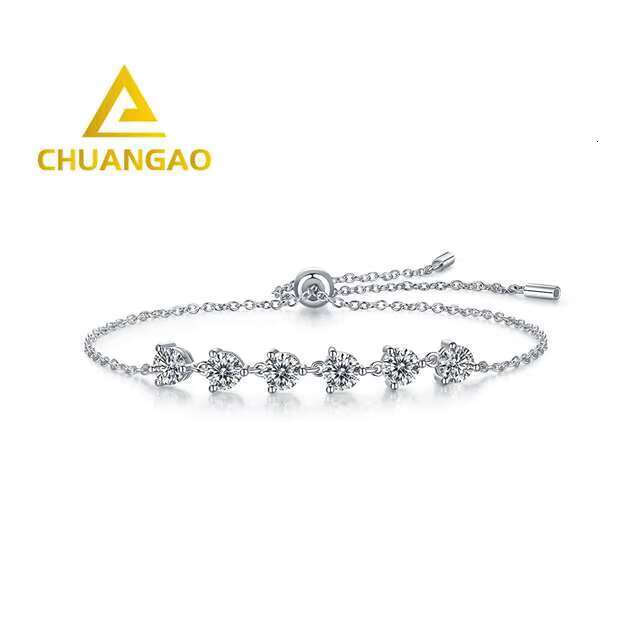 Diamond Tester Passing Jewelry Moissanite Bracelet Moissanite Bracelet