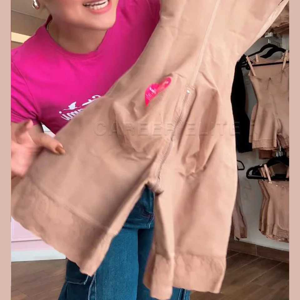 Colombian Full Body Shaping Corset for Women Firm Control Shapewear Bodysuit Slim Compression Undergarment for Special Occasions XJ250614