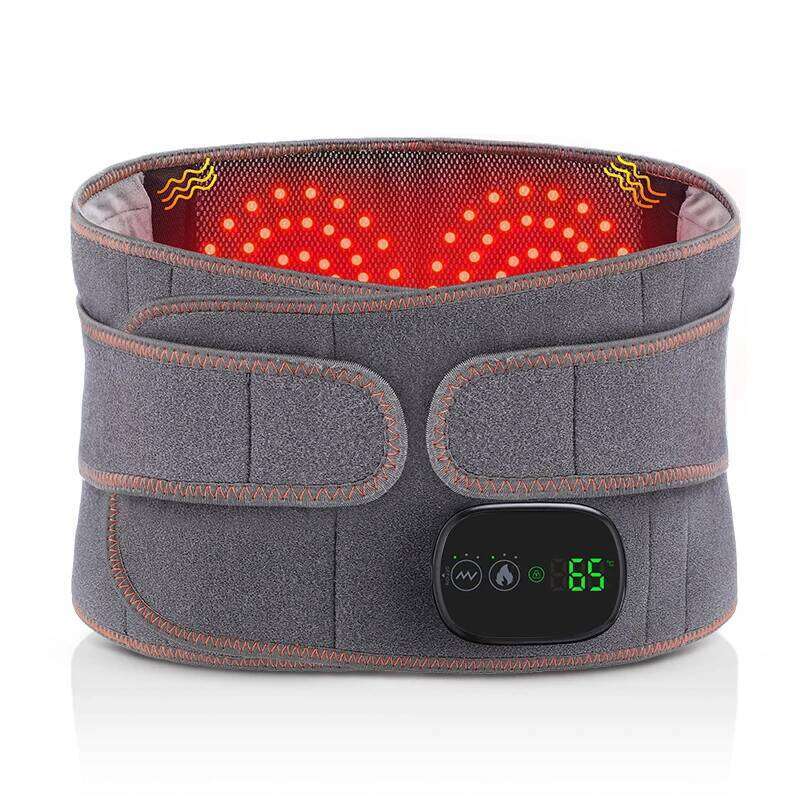 Heating Waist Electric Vibration Lumbar Hot Compress Heated Pad Back Support Belt Fatigue Relax Muscle Massager