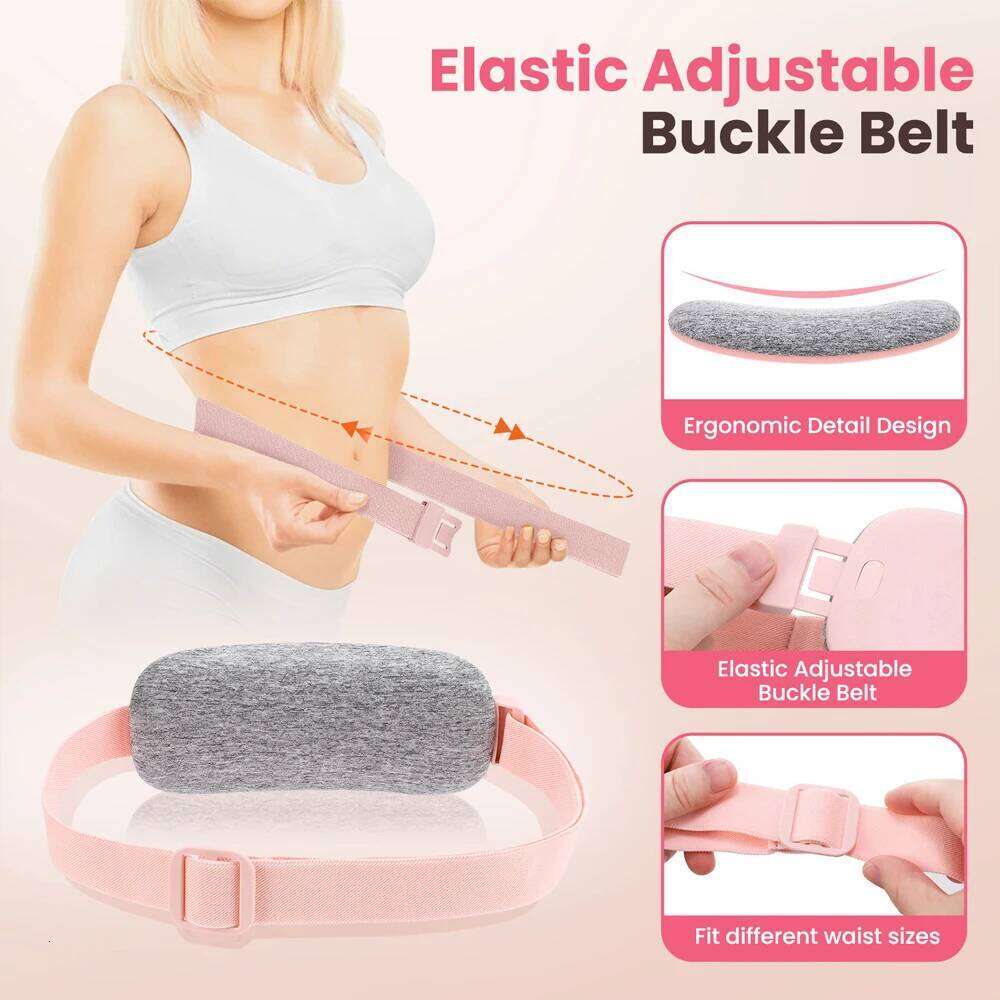 Portable Heating Pad Electric Belt Device Bloating Stoh Pain Abdominal Waist Massager Gifts For Women And Girl