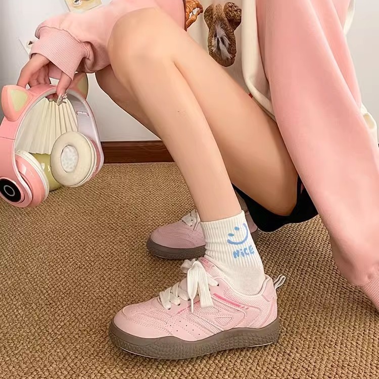 Ddmysports Korean Style Versatile Sneakers For Women New Summer Niche Design Sports Casual White German Training Shoes Outdoor Shoes