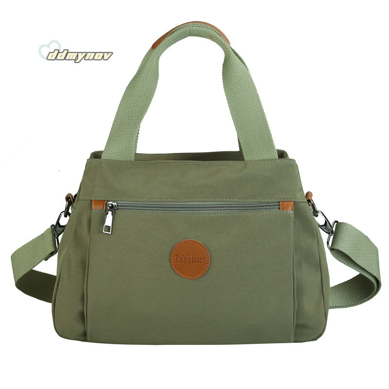 Fashion Casual Ladies Handbag Shoulder Crossbody Women's Commuter Large Capacity Multi-Compartment Bag 078-2 ddmynov
