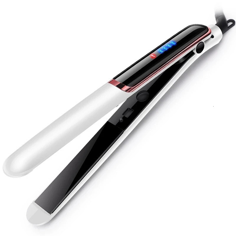 2in1 110v-220v ceramic Automatic hair straightener fast heating lengthened multifunctional hair straightener for dry wet hair 250611